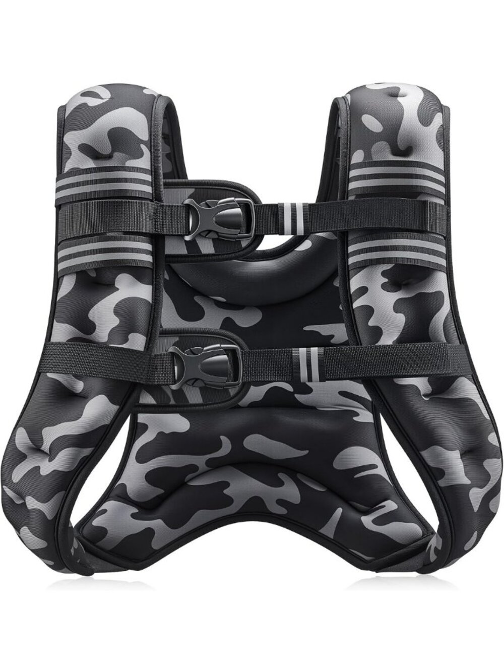 Adjustable Weighted Vest for Workout & Strength Training - 6lb to 30lb Options